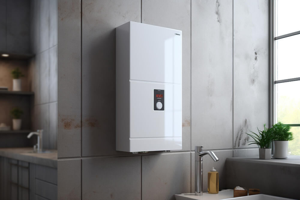 Не греет воду