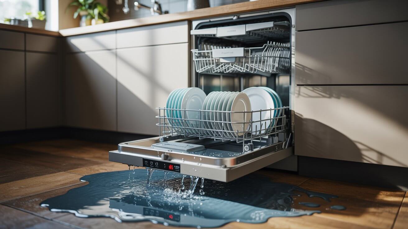 Посудомоечная машина не сливает воду: причины и решения